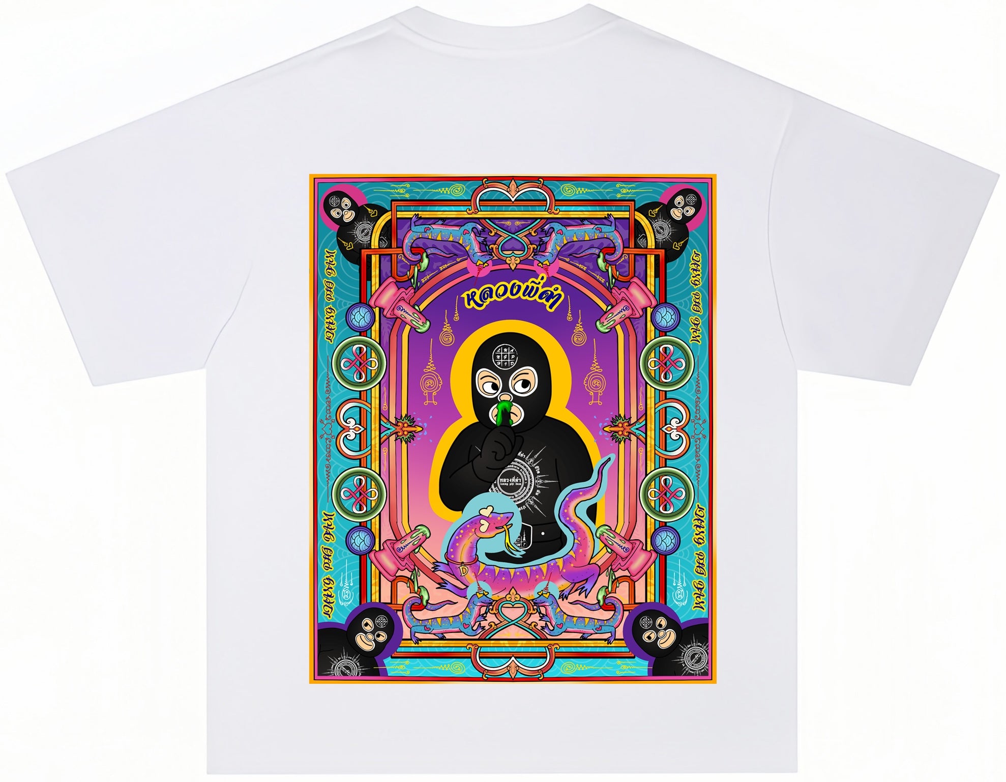 Luang Phi Dam Oversized T-Shirt