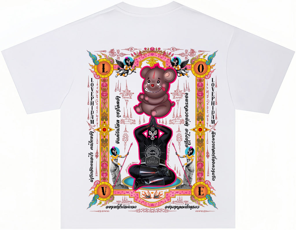 Luang Phi Dam Oversized T-Shirt