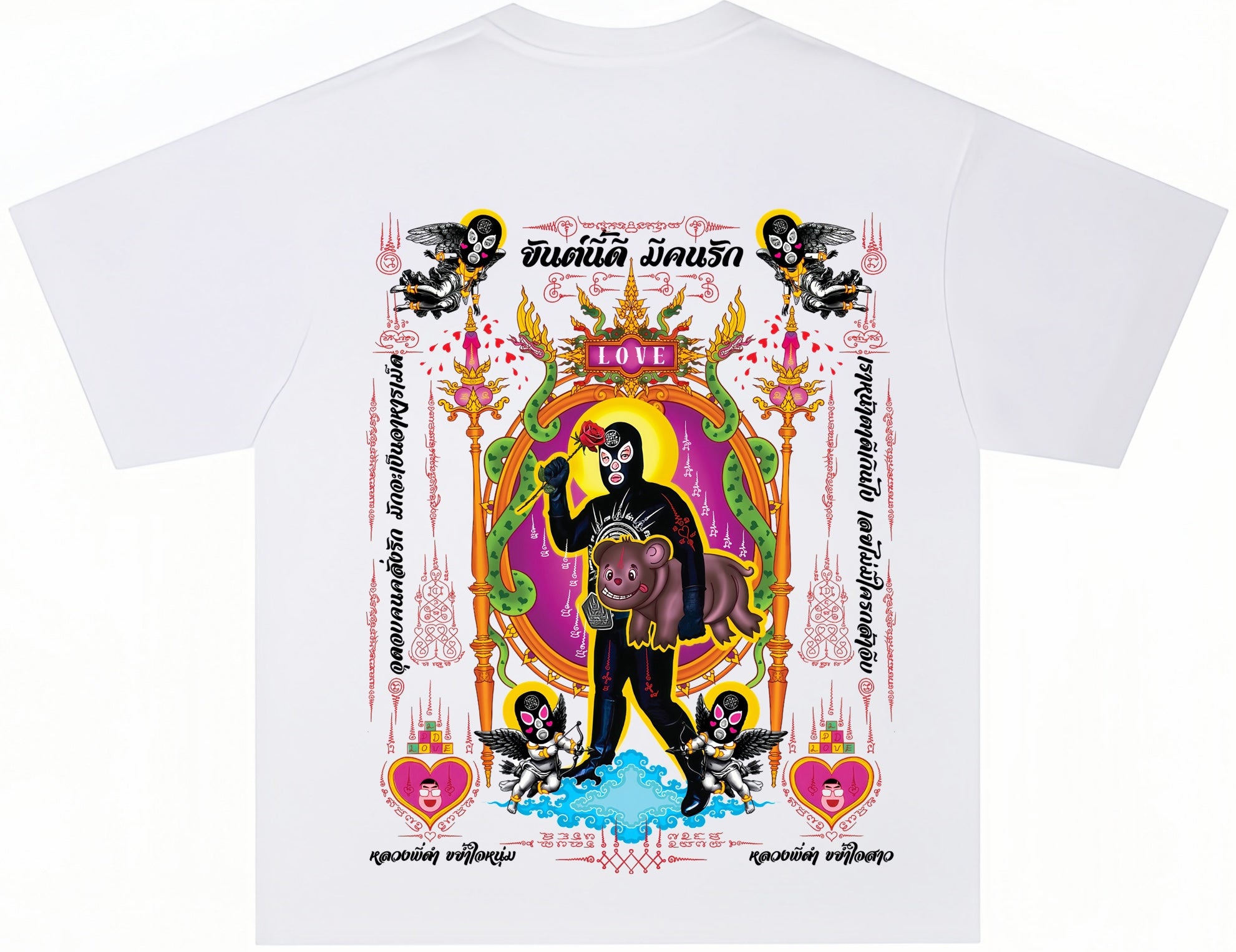Luang Phi Dam Oversized T-Shirt