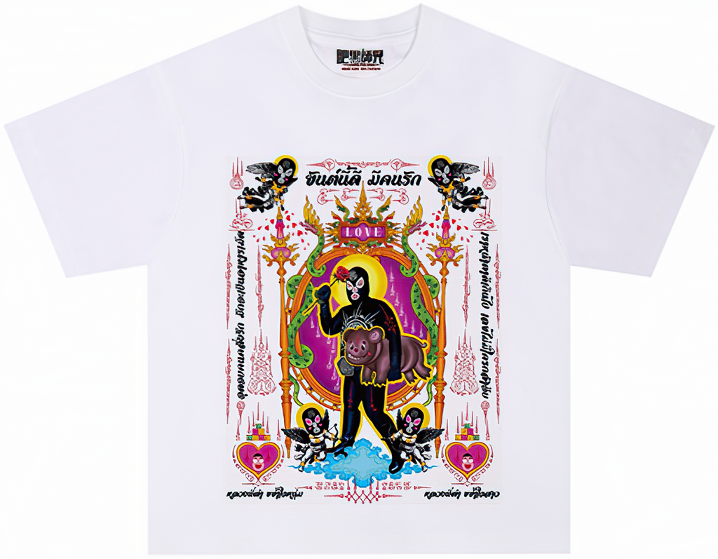 Luang Phi Dam Oversized T-Shirt