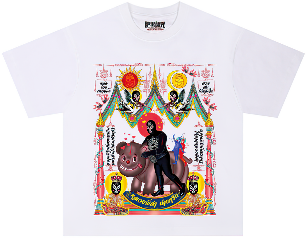 Luang Phi Dam Oversized T-Shirt