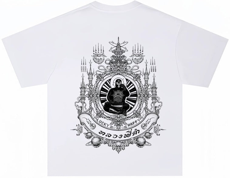 Luang Phi Dam Oversized T-Shirt